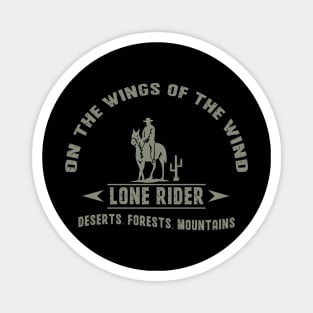 Lone Rider Magnet